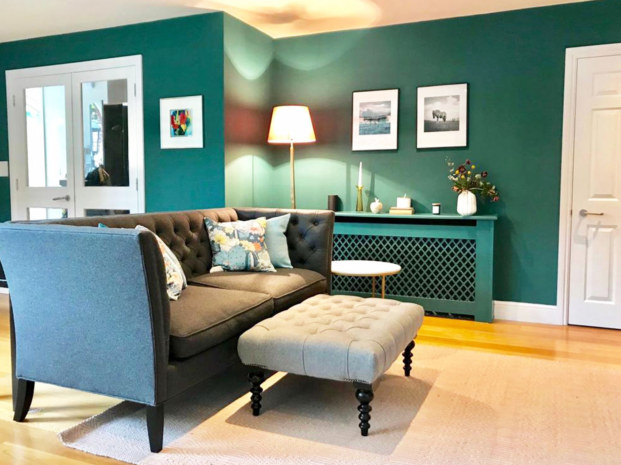 living room interior painting service in london 1